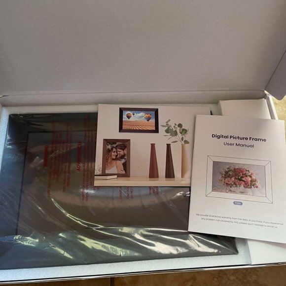 Frameo 10.1" WiFi Digital Picture Frame HD Touch Screen App Sharing Gift home - Picture 10 of 10